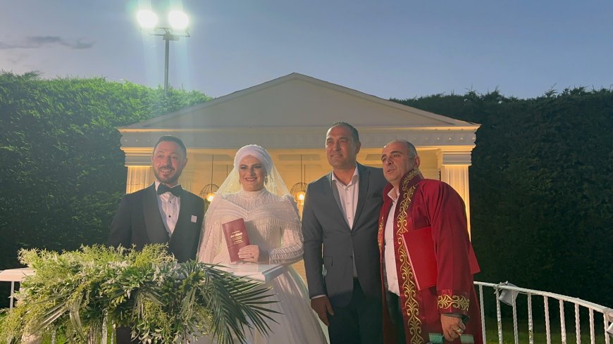 Hızır Özden ile Zeynep Aydın dünyaevine girdi