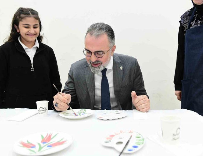 Kestel’de çocukların ekran bağımlılığına karşı sanat aşısı