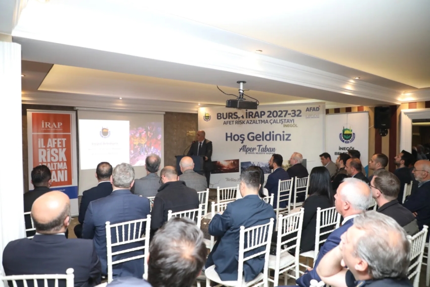 İnegöl’de Afet Risk Azaltma Çalıştayı Gerçekleştirildi