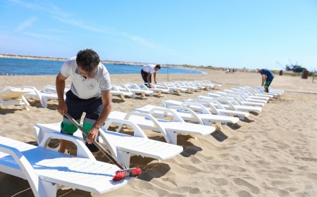Bursa plajlarında kalite ve konfor artıyor