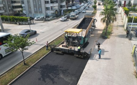 Nilüfer'in yolları yenileniyor