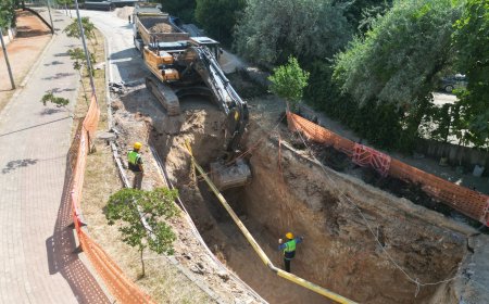 Büyükşehir’den güçlü altyapı için güçlü hamle