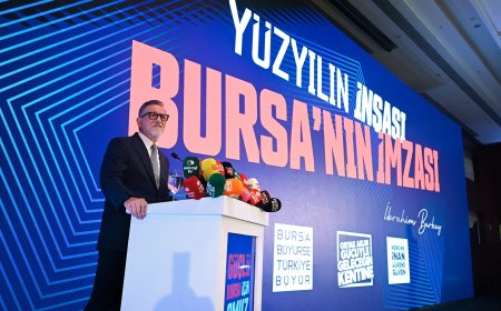 BTSO Başkanı Burkay, Bursa Ekonomisi İçin Tarihi Projeler Açıkladı