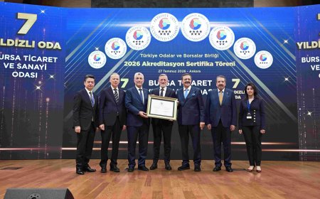 BTSO’nun Hizmet Kalitesine 7 Yıldızlı Tescil