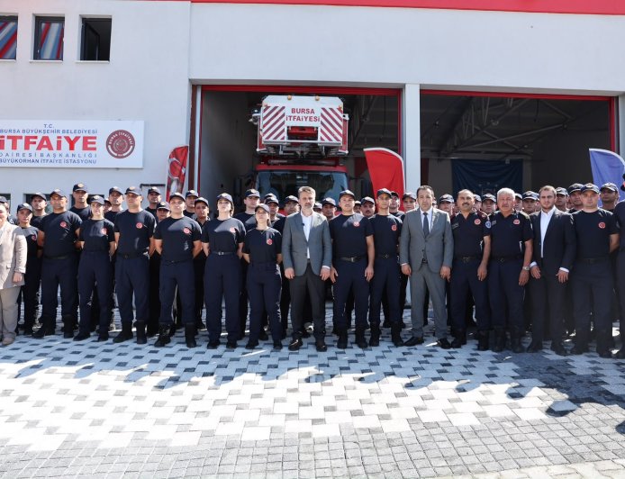 Büyükorhan’a tam donanımlı itfaiye binası