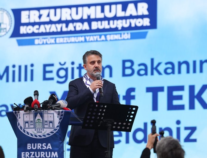 Başkan Vekili Biba: "Bursa ve Erzurum iki manevi kaledir"