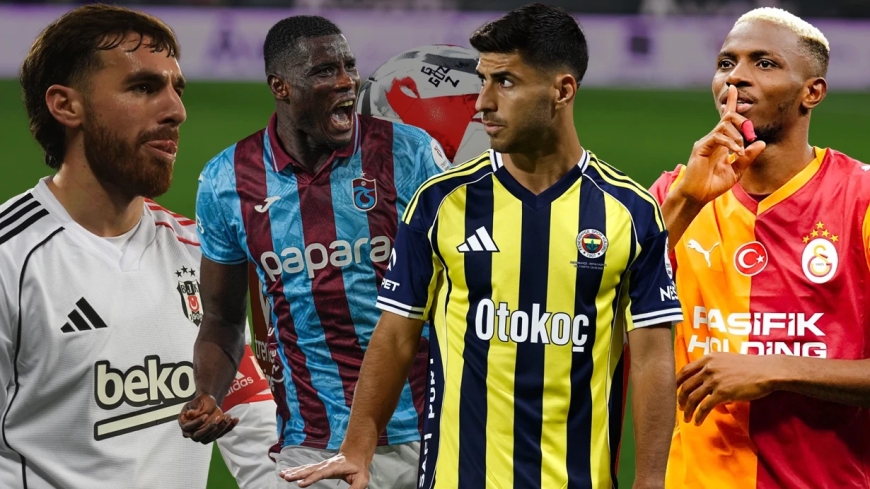 Trendyol Süper Lig'de fikstür ve derbi haftaları belli oldu