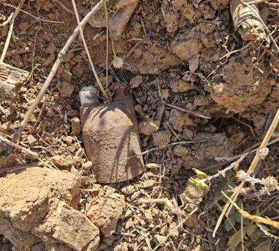 BURSADA KURTULUŞ SAVAŞINDAN KALMA EL BOMBALARI BULUNDU - Haber Buysa