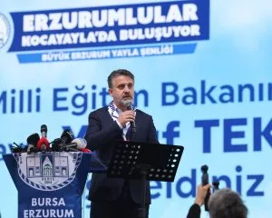 Başkan Vekili Biba: “Bursa ve Erzurum iki manevi kaledir” 