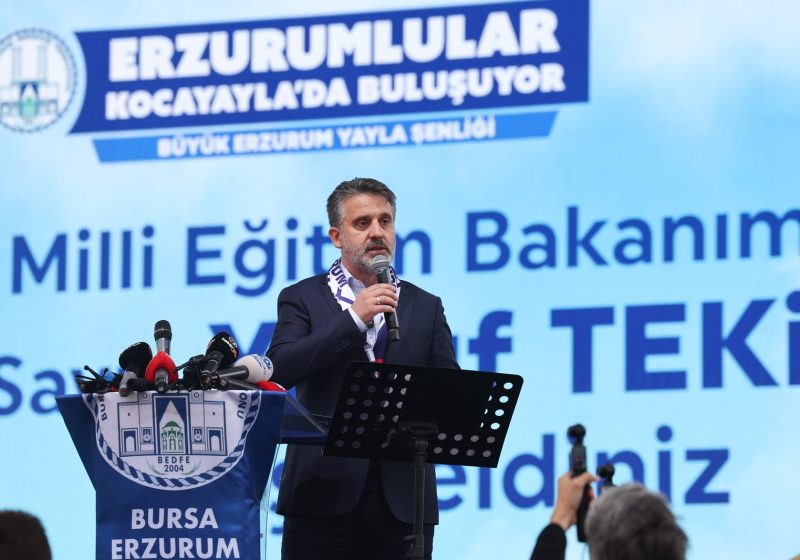 Başkan Vekili Biba: “Bursa ve Erzurum iki manevi kaledir” 