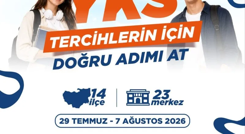 Büyükşehir’den üniversite adaylarına ücretsiz tercih desteği