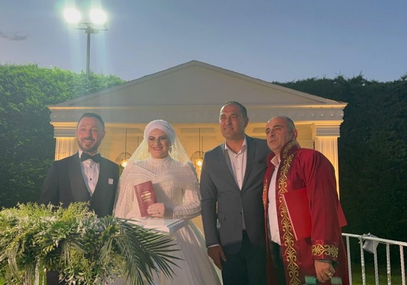 Hızır Özden ile Zeynep Aydın dünyaevine girdi