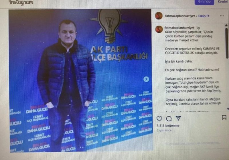 İzmit Belediyesi ‘tiyatro’ dedi, vatandaş cevap verdi