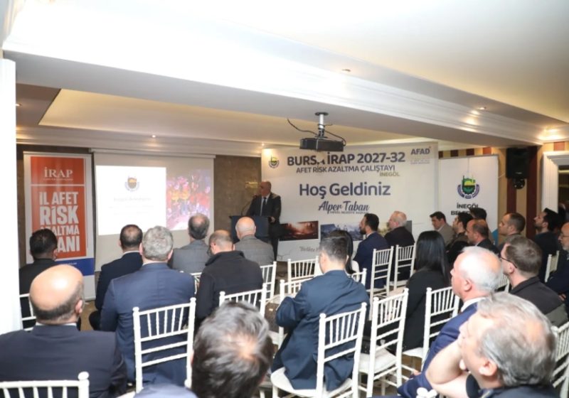 İnegöl’de Afet Risk Azaltma Çalıştayı Gerçekleştirildi