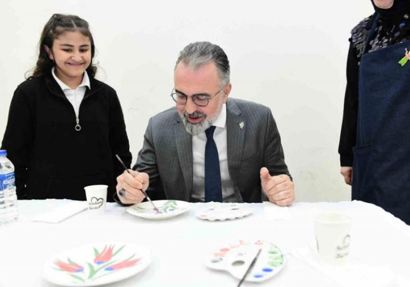 Kestel’de çocukların ekran bağımlılığına karşı sanat aşısı