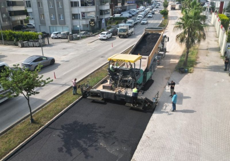 Nilüfer’in yolları yenileniyor