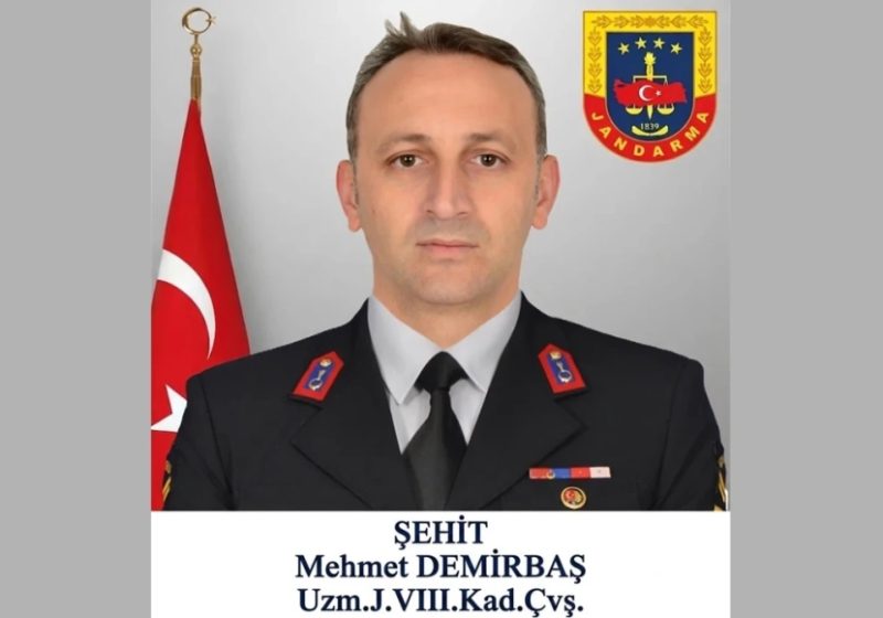Eskişehir’den acı haber: Uzman Jandarma Mehmet Demirbaş şehit oldu