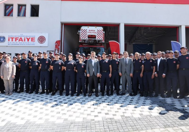 Büyükorhan’a tam donanımlı itfaiye binası